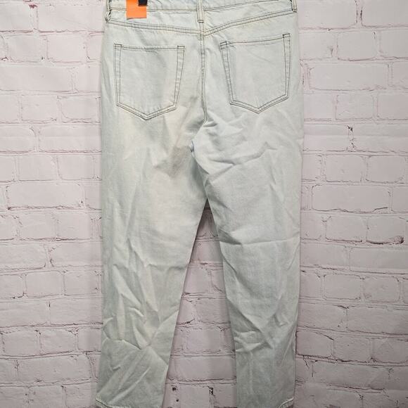 Nature Denim Kyler Mom Jeans Distressed Light Wash Womens Size 9 NWT - Picture 7 of 14